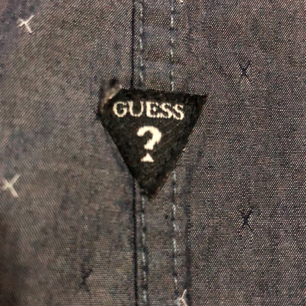 GUESS DRESS BUTTON UP SHIRT - Picture 8 of 8